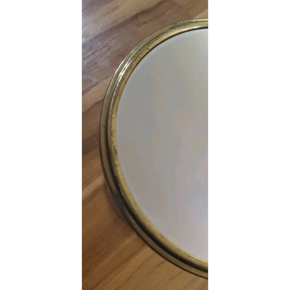 Vintage Brass Gooseneck Vanity Mirror Bendable Adjustable‎ Mirror Double Sided